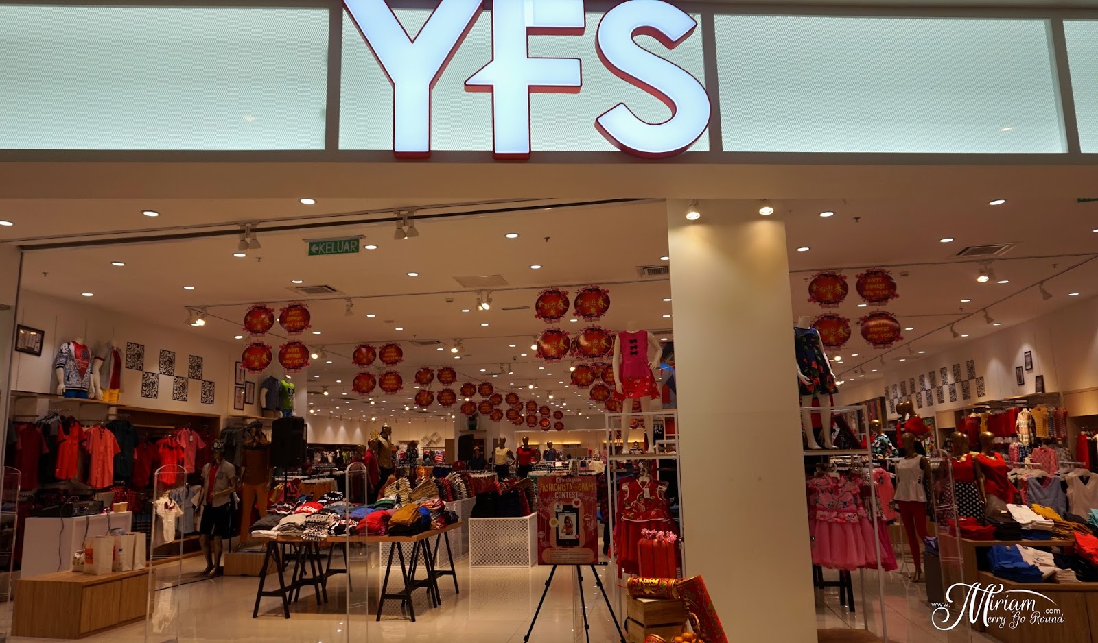 YFS Concept Store IOI City Mall Miriam MerryGoRound